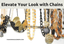 wear a chain over your shirt